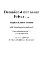 Mobile Screenshot of krause-frisuren.de